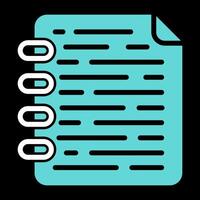 Note Page Vector Icon