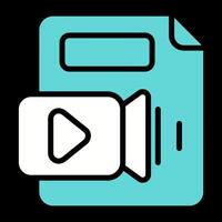 Video File Vector Icon