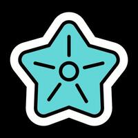 Starfish Vector Icon