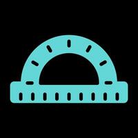 Protractor Vector Icon