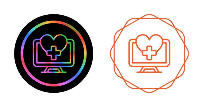 Computer Vector Icon