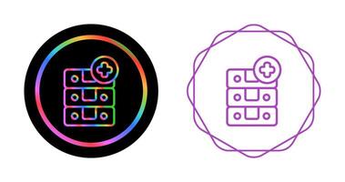 icono de vector de base de datos