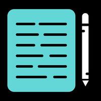 Document Editing Vector Icon