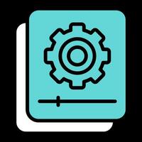 Document Automation Vector Icon
