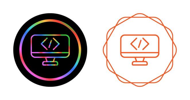 Coding Vector Icon