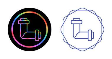 Conduit Coupling Vector Icon