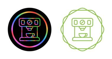 Coffee Maker with Wi-Fi Vector Icon