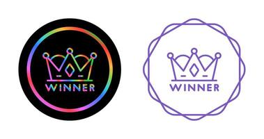 Winner Vector Icon