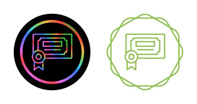 Certification Vector Icon