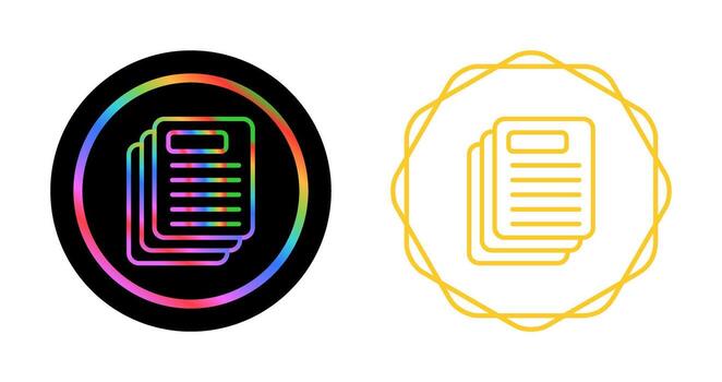 Document Vector Icon