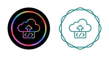 Cloud Deployment Vector Icon