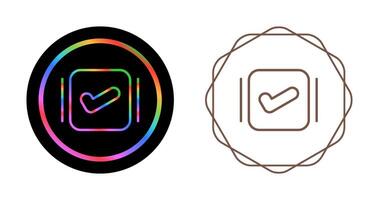 Tick Box Vector Icon