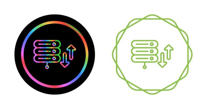 Bandwidth Vector Icon