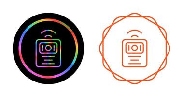 inalámbrico intercomunicador vector icono