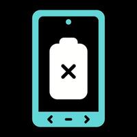 Empty Battery Vector Icon