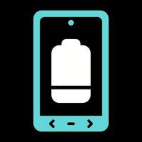 Battery Low Vector Icon