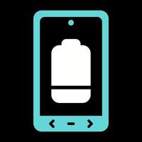 Battery Low Vector Icon