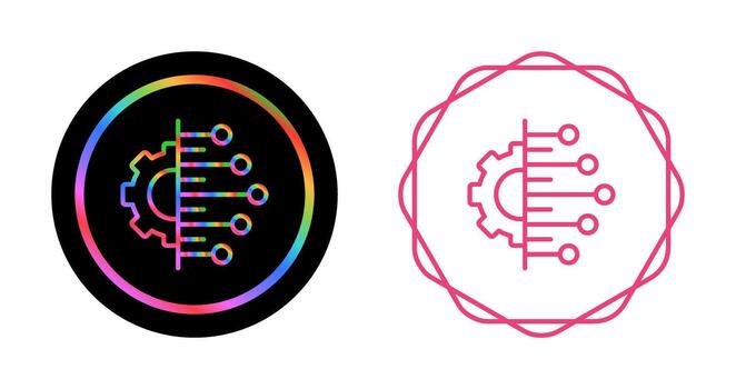 Data Integration Vector Icon