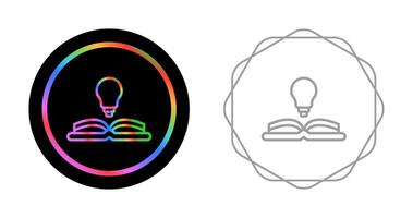 icono de vector de conocimiento