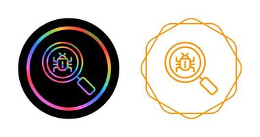 Malware Scanning Vector Icon