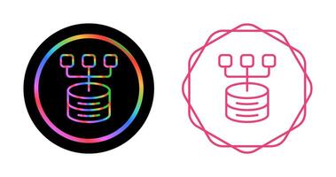 Data Modeling Vector Icon