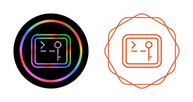 SSH Access Vector Icon