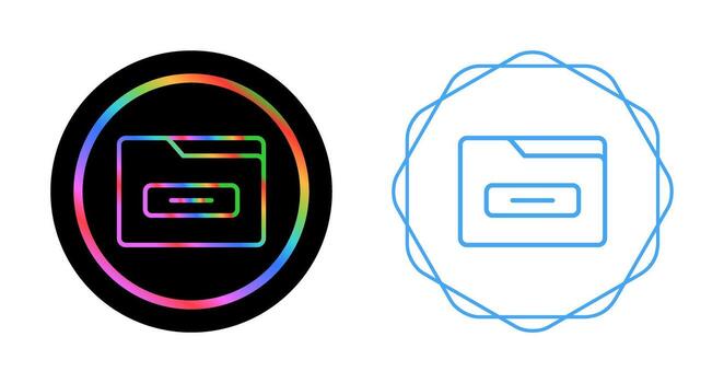 File Folder Vector Icon