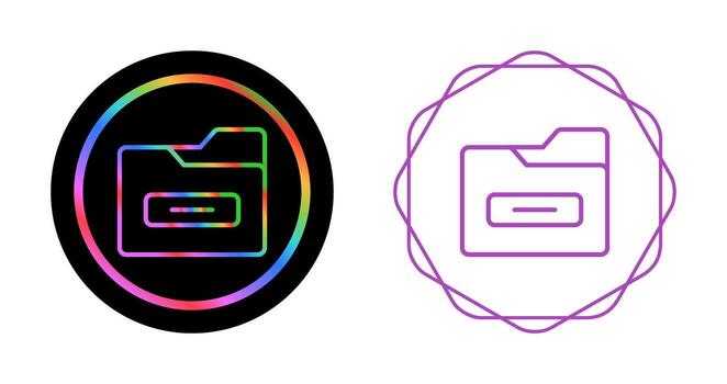 File Folder Vector Icon