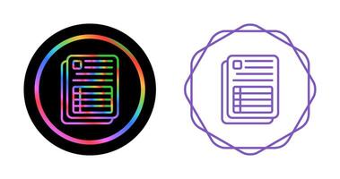 Spreadsheet Vector Icon