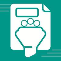 Filtering Vector Icon