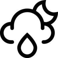 nube icono símbolo vector imagen