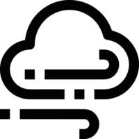 nube icono símbolo vector imagen