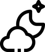 nube icono símbolo vector imagen