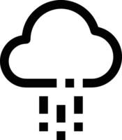 nube icono símbolo vector imagen