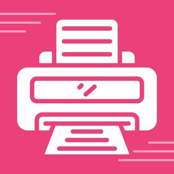 Printer Vector Icon