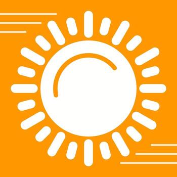 Sun Vector Icon