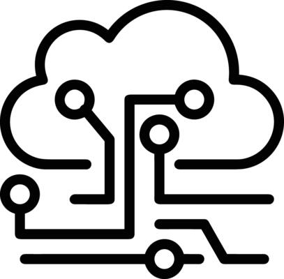 Cloud icon symbol vector image