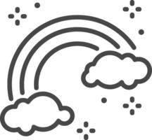 nube icono símbolo vector imagen