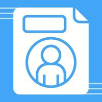 Personal File Vector Icon