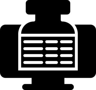 icono de vector de computadora