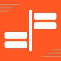 Horizontal Alignment Vector Icon