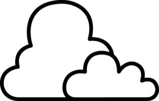 Cloud icon symbol vector image. Illustration of the hosting storage design image