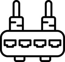 Router Vector Icon