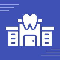 icono de vector de dentista