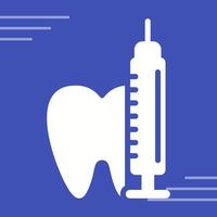 icono de vector de dientes