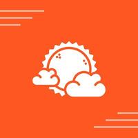 icono de vector de nube