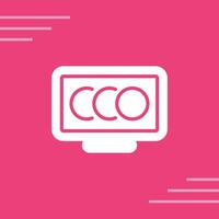 Desktop Computer Vector Icon
