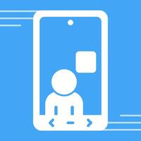 Video Call Vector Icon