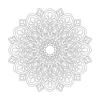 Graceful gestures for Coloring book page vector