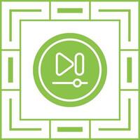 Video Next Track Button Vector Icon